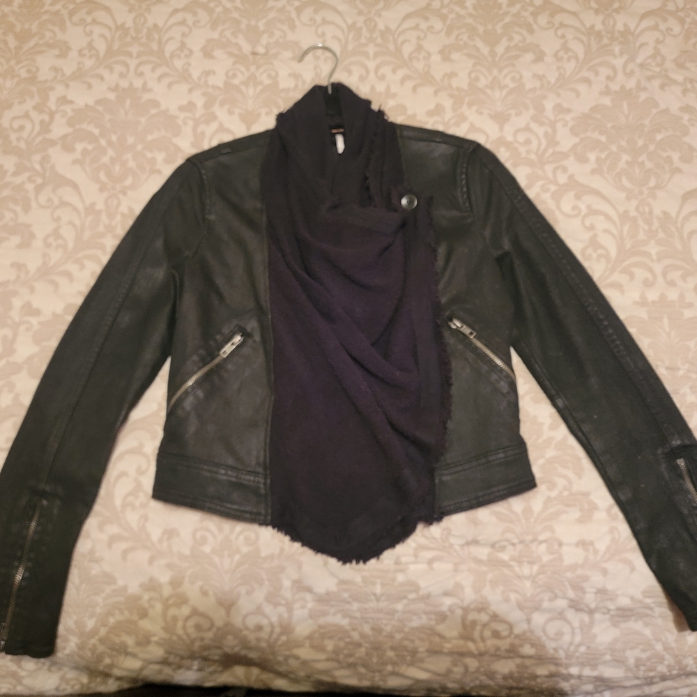 Free People Moto Style Jacket